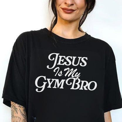 Jesus Is My Gym Bro T-Shirt - Apocalypse Club