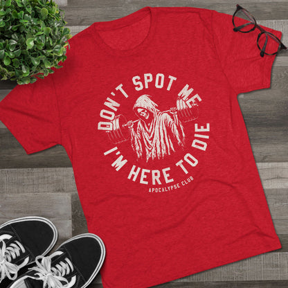 Don't Spot Me Crest Tri-Blend T-Shirt