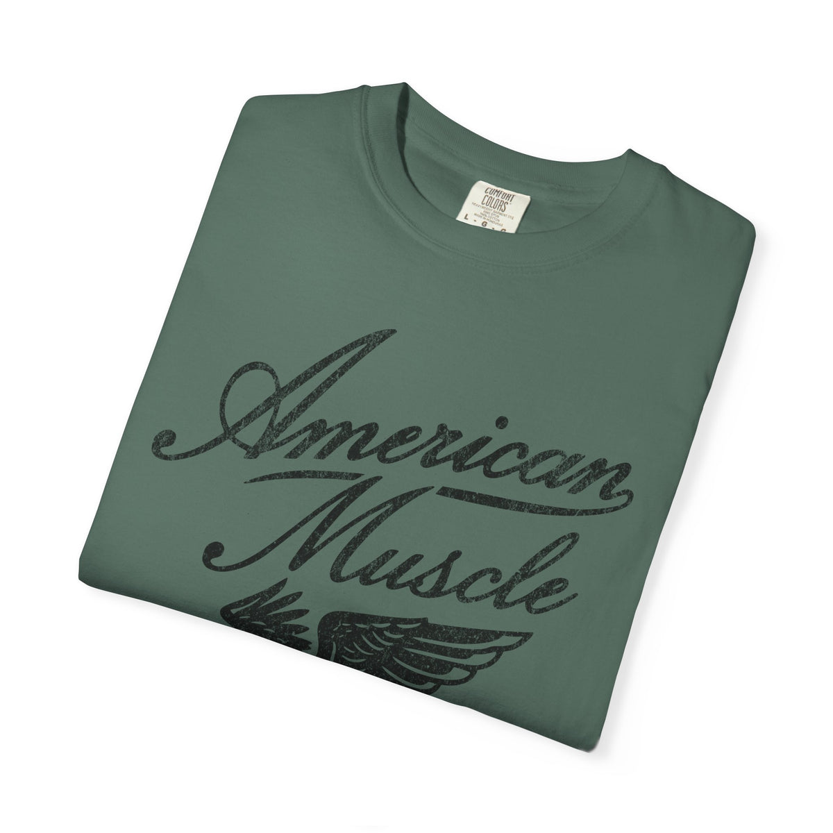Fall American Muscle Emblem Premium T-Shirt