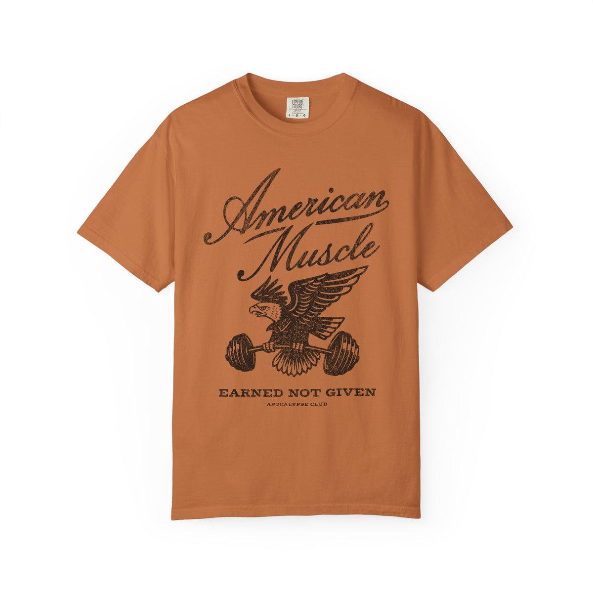 Fall American Muscle Emblem Premium T-Shirt