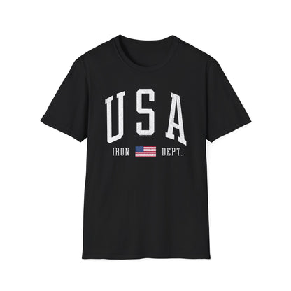 USA Iron Dept T-Shirt