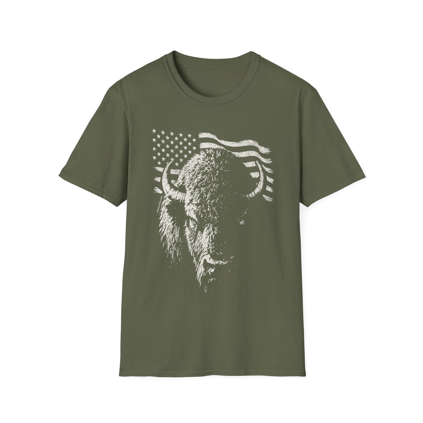 USA Bison Strength T-Shirt
