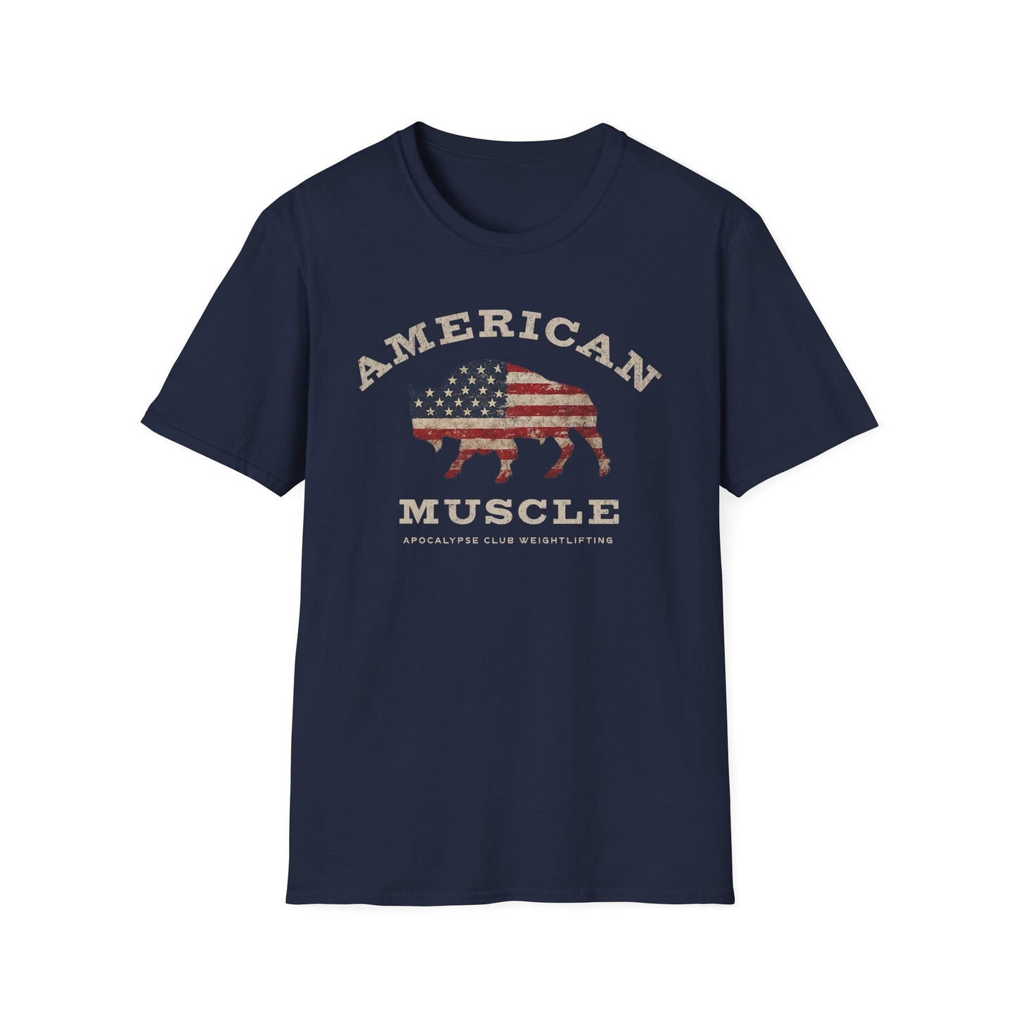 American Muscle Bison T-Shirt