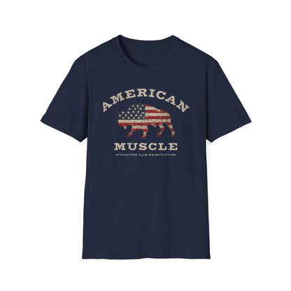 American Muscle Bison T-Shirt