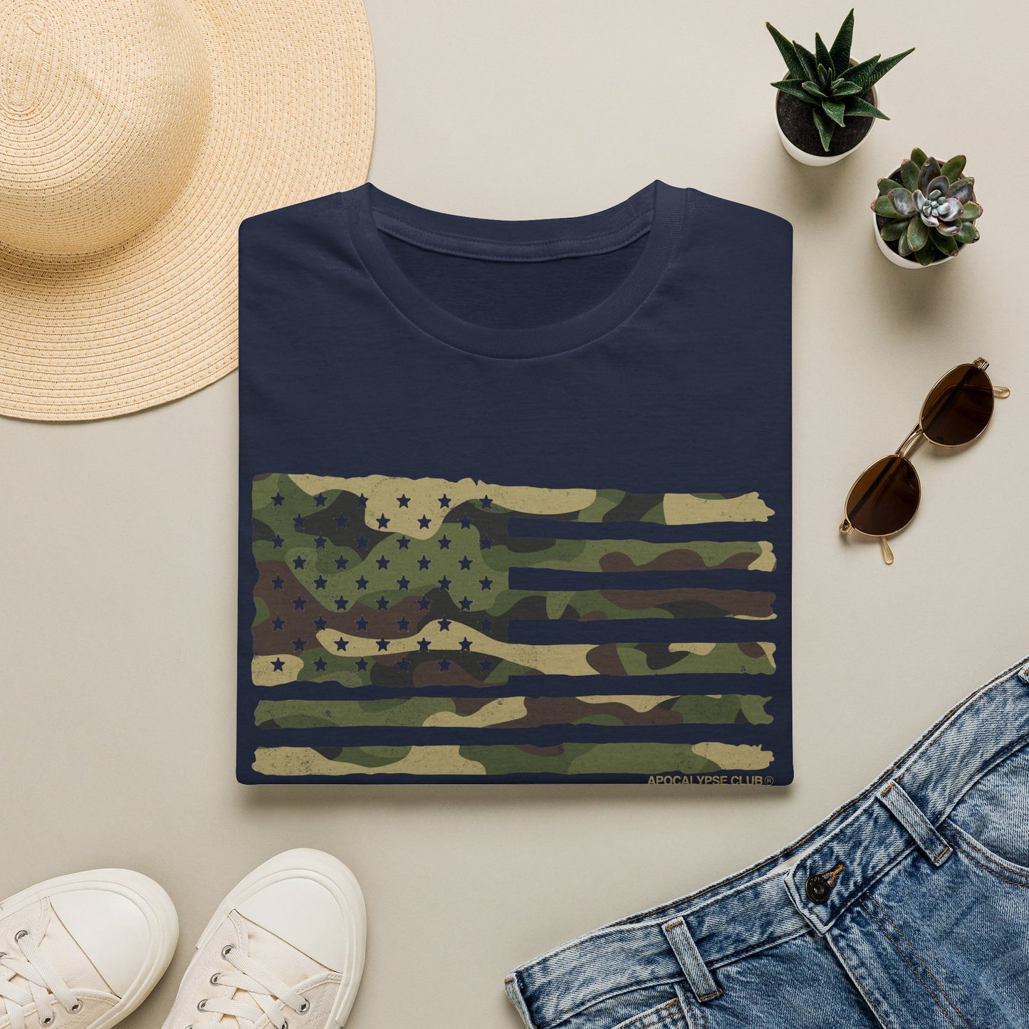 Camo Flag T-Shirt