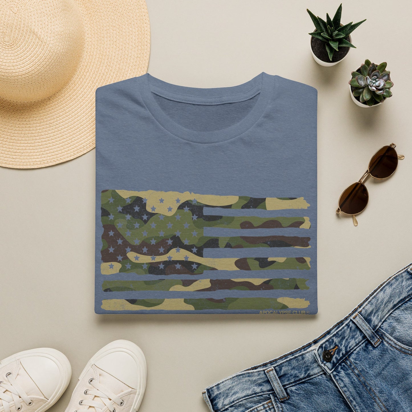 Camo Flag T-Shirt