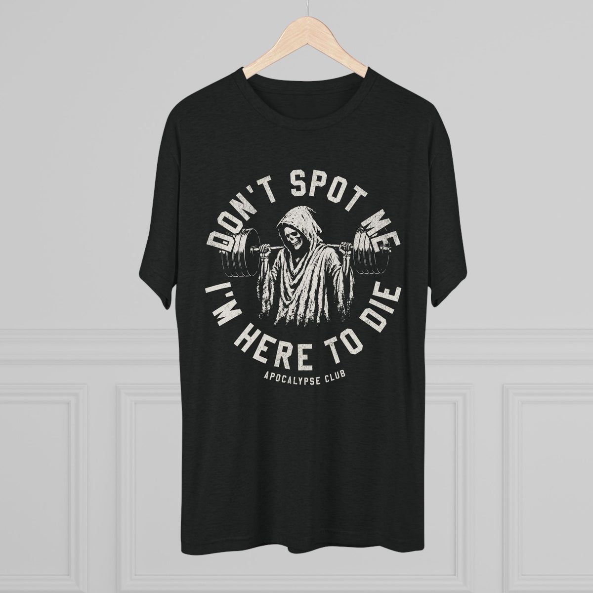 Don't Spot Me Crest Tri-Blend T-Shirt
