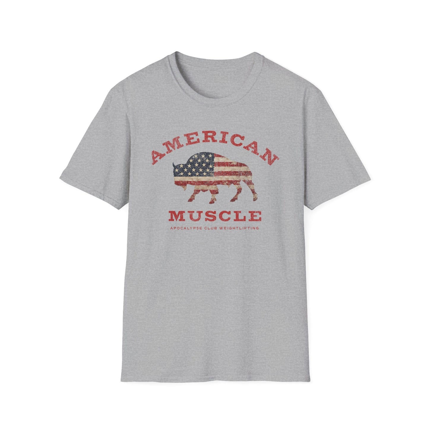 American Muscle Bison T-Shirt