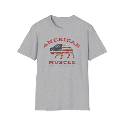 American Muscle Bison T-Shirt