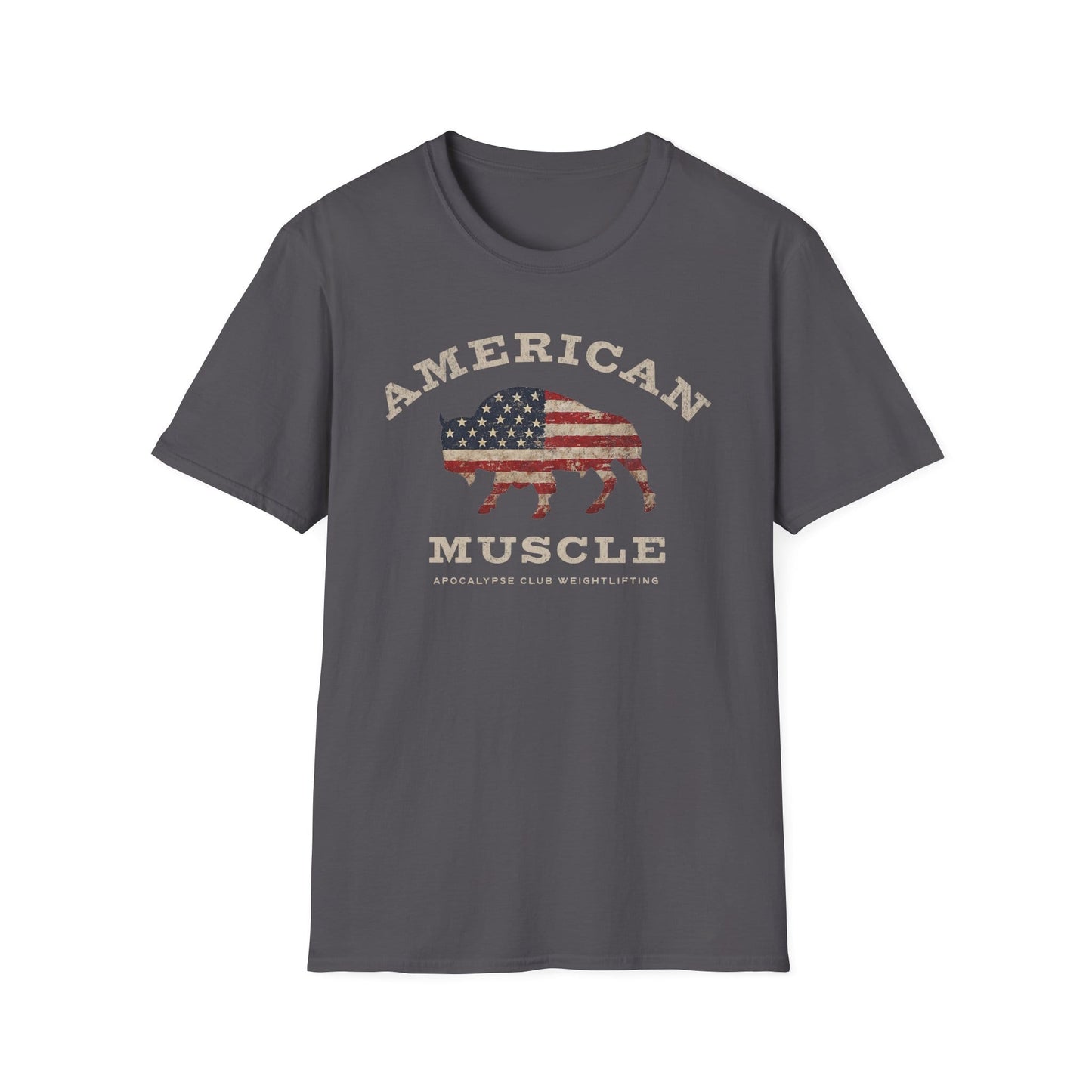American Muscle Bison T-Shirt