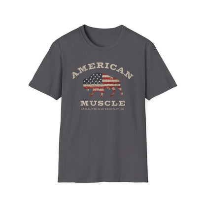American Muscle Bison T-Shirt
