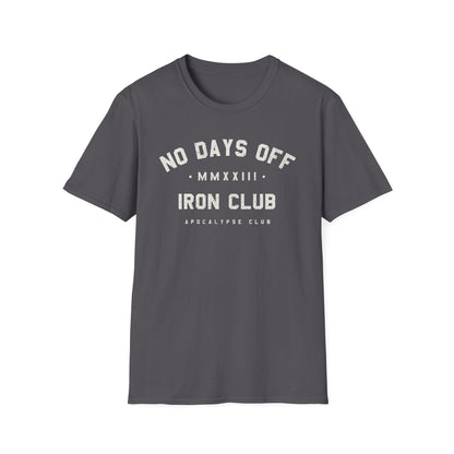 No Days Off Iron Club T-Shirt