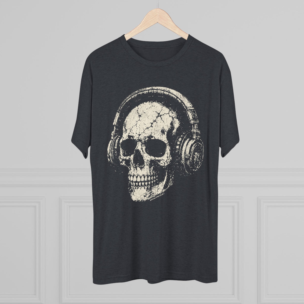 Locked In Skull Tri-Blend T-Shirt