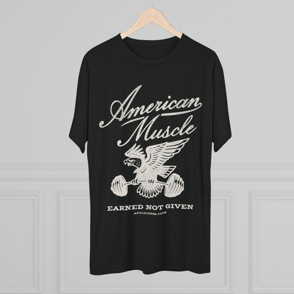 American Muscle Emblem Tri-Blend T-Shirt