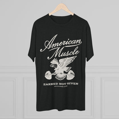 American Muscle Emblem Tri-Blend T-Shirt