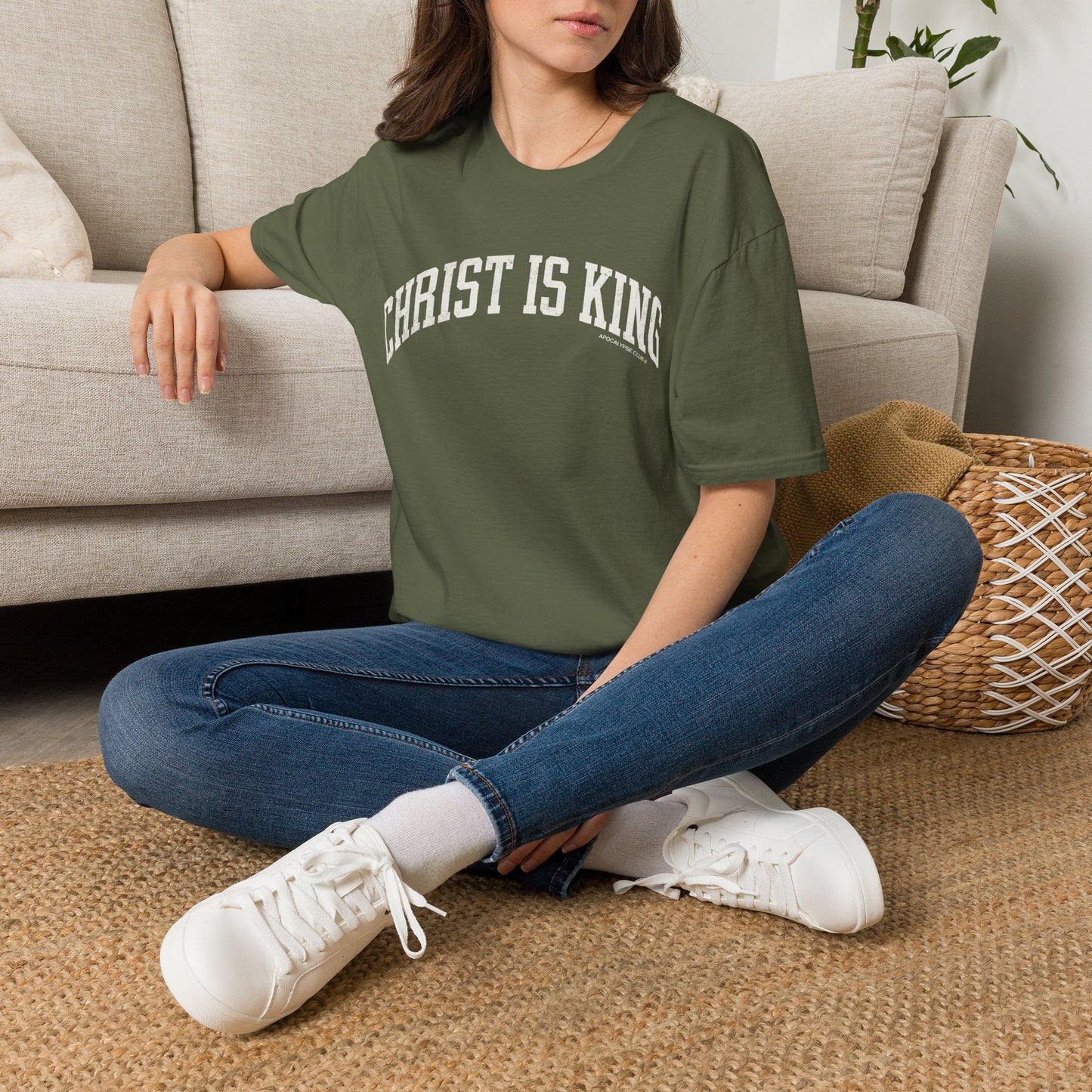 Christ Is King Varsity T-Shirt