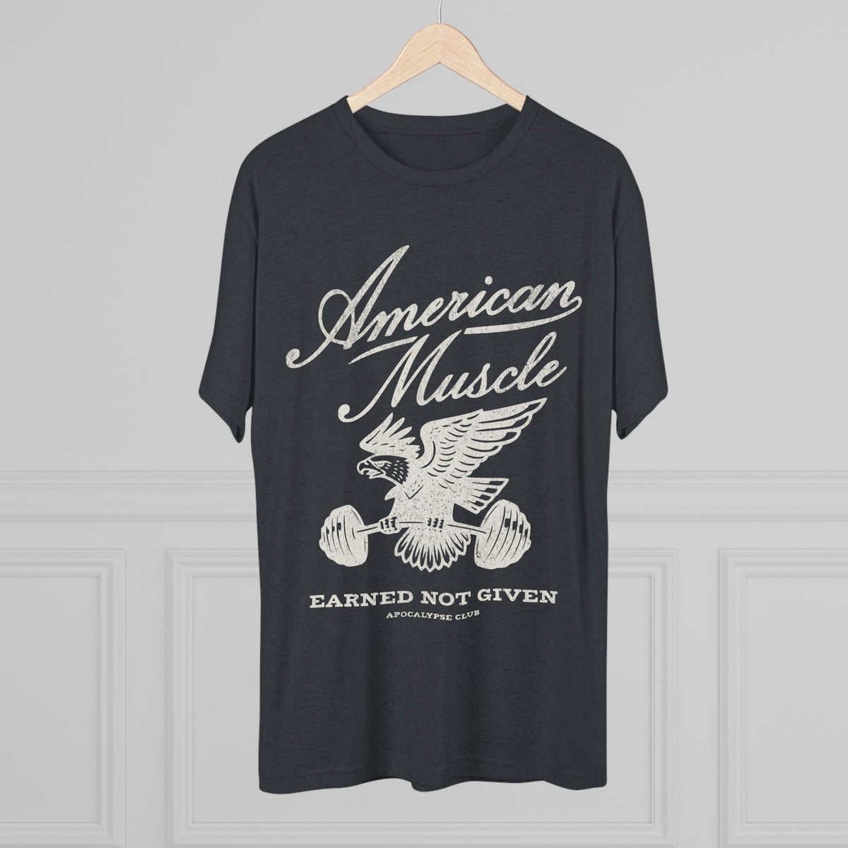American Muscle Emblem Tri-Blend T-Shirt