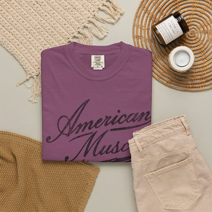 Fall American Muscle Emblem Premium T-Shirt