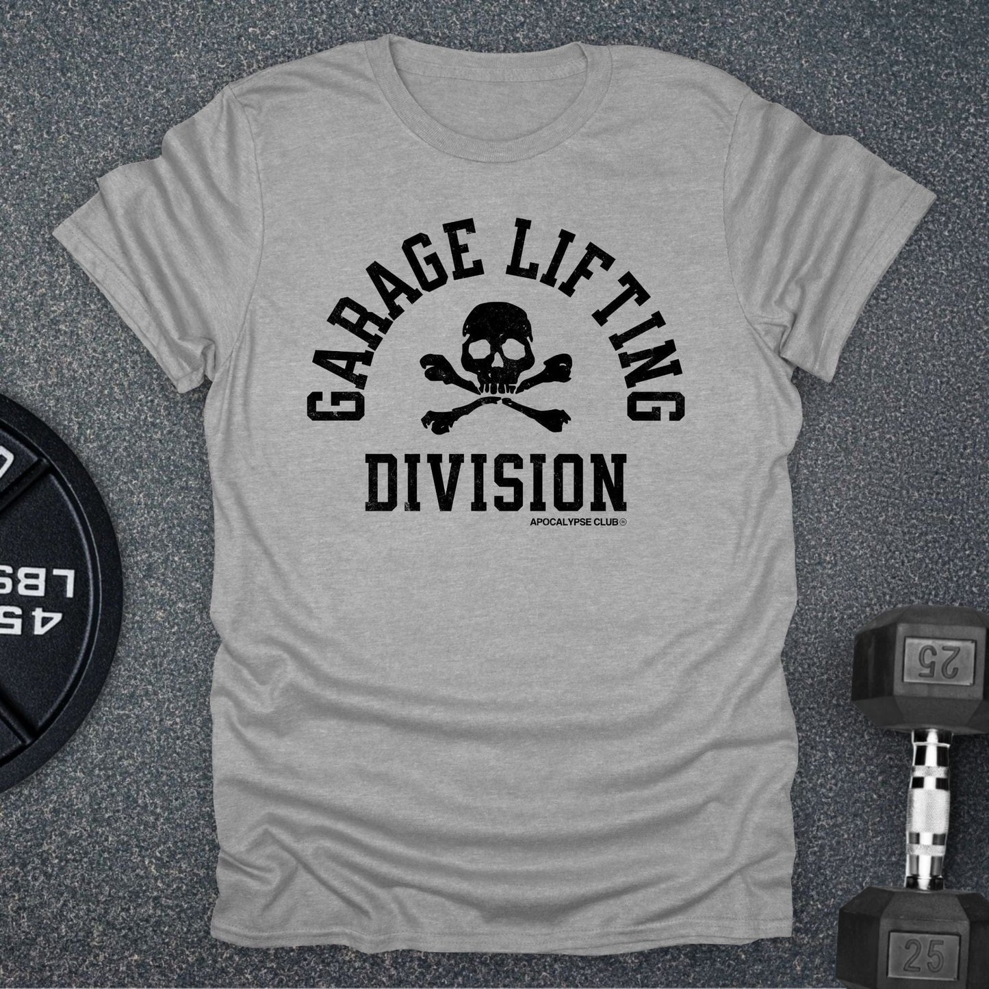 Garage Lifting Division T-Shirt