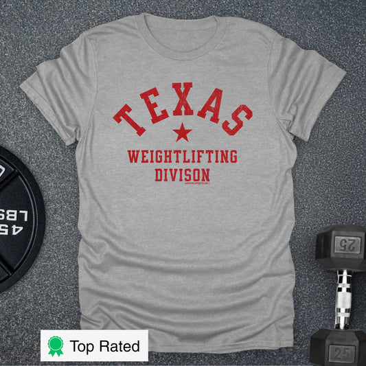TX Weightlifting T-Shirt