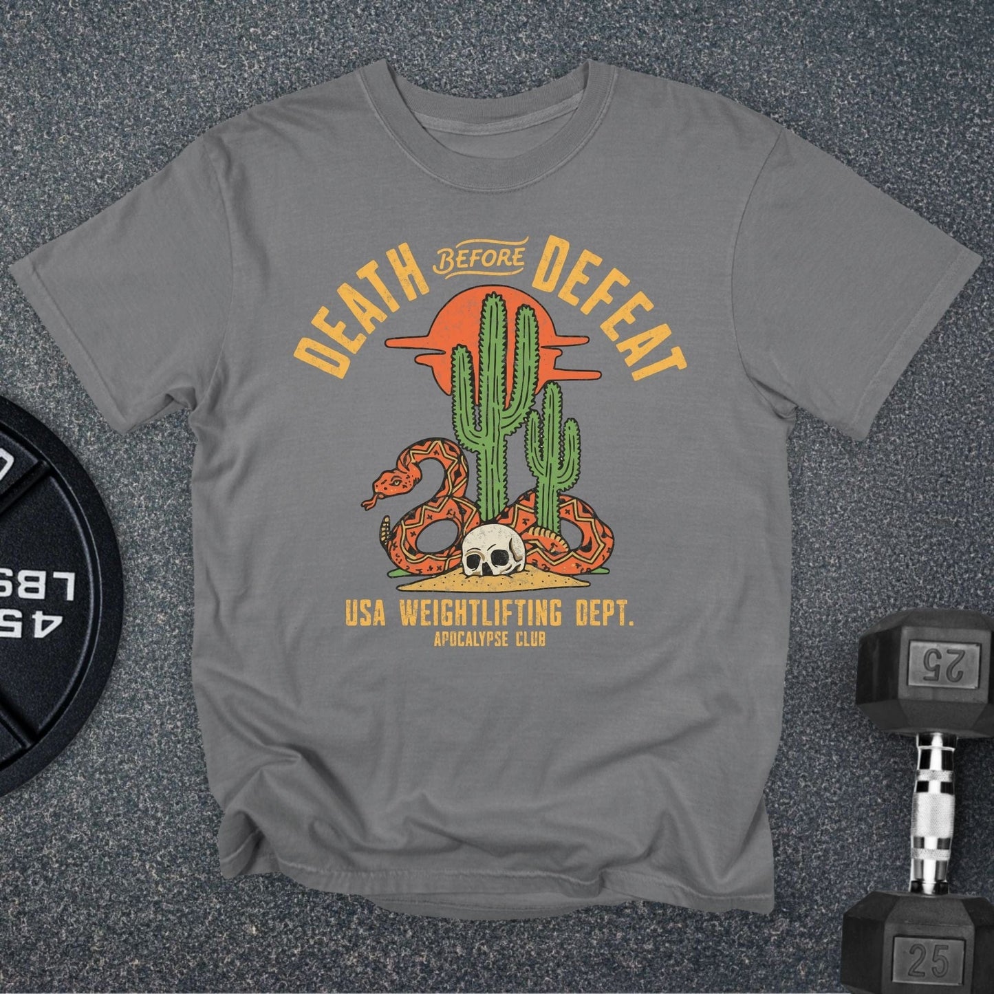 Death Before Defeat Premium T-Shirt