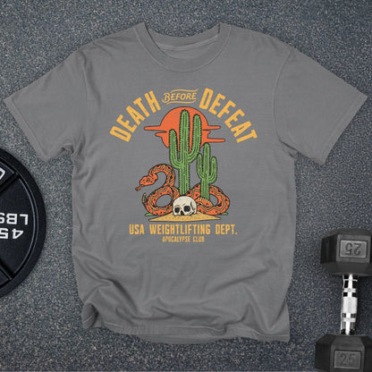 Death Before Defeat Premium T-Shirt