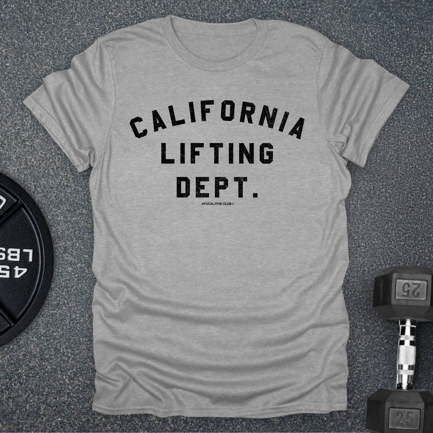 California Lifting Dept T-Shirt
