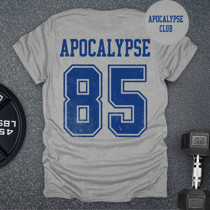 Apocalypse Club Stadium Sport Grey gym t-shirt