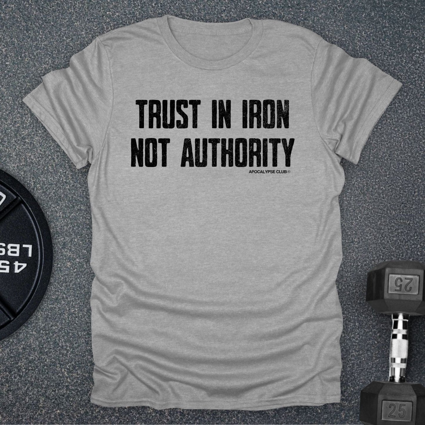 Iron Not Authority T-Shirt