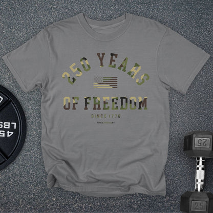 Camo 250 Years Of Freedom Premium T-Shirt