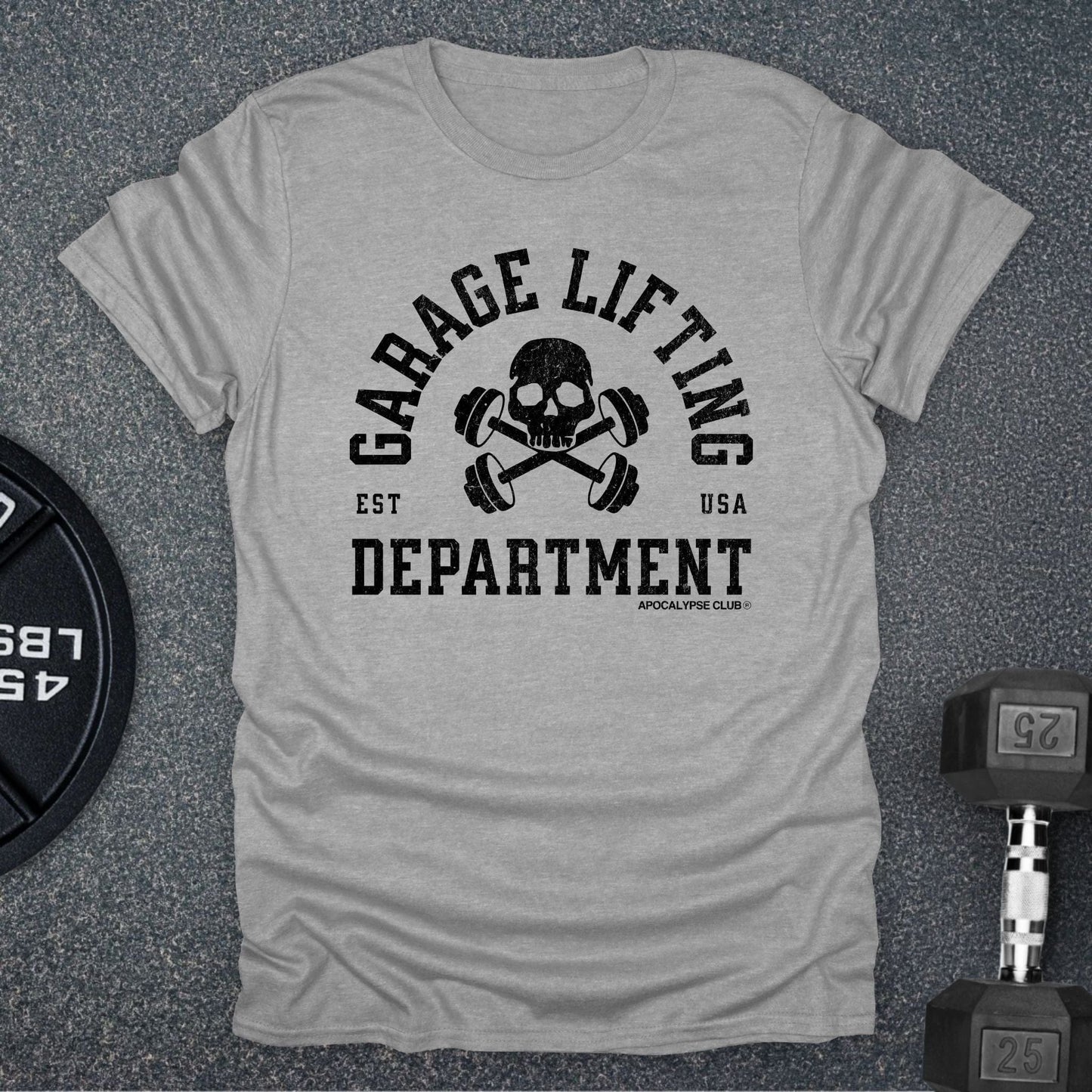 Garage Lifting Department T-Shirt