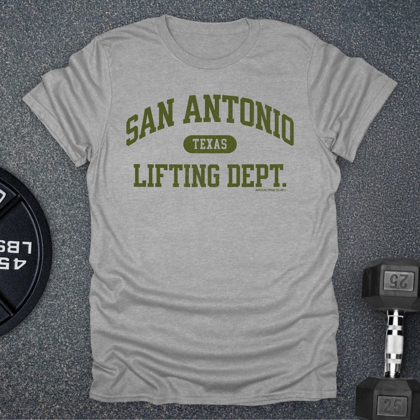 San Antonio Lifting Dept T-Shirt