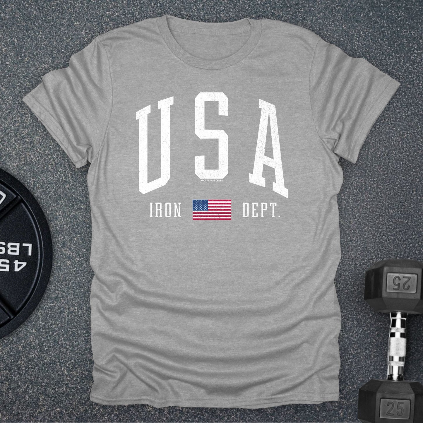 USA Iron Dept T-Shirt