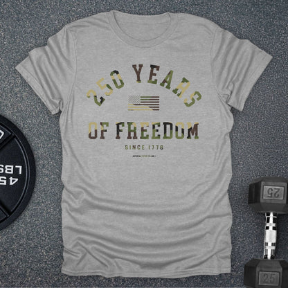 Camo 250 Years Of Freedom T-Shirt
