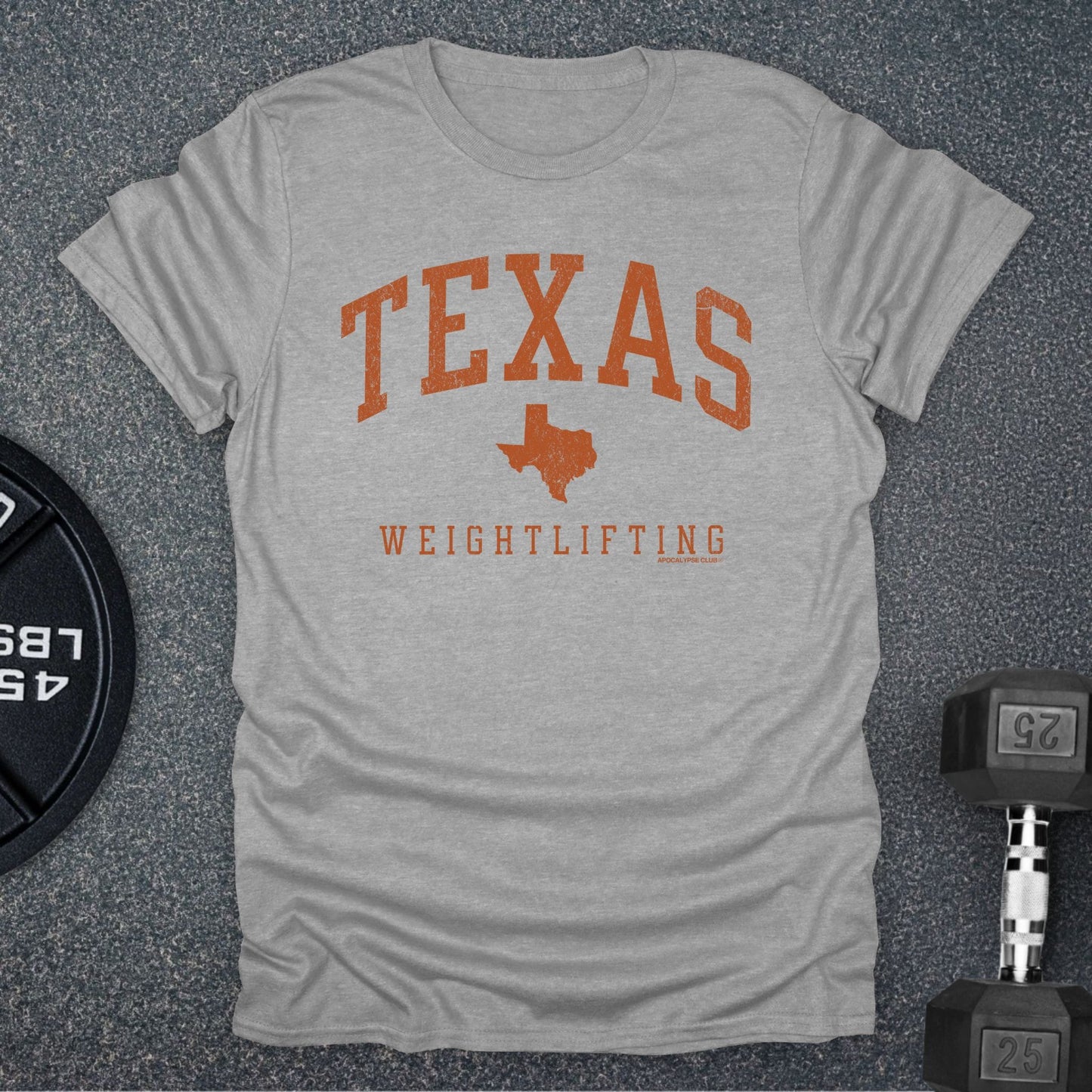 Texas Weightlifting T-Shirt