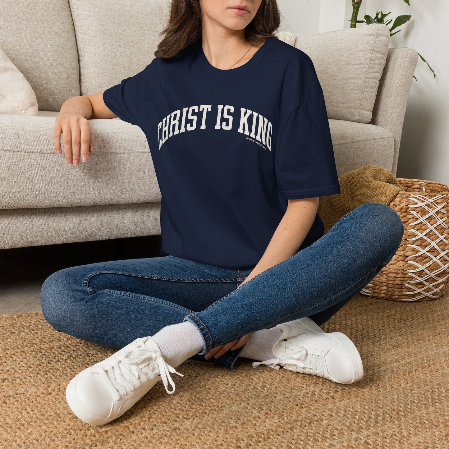 Christ Is King Varsity T-Shirt