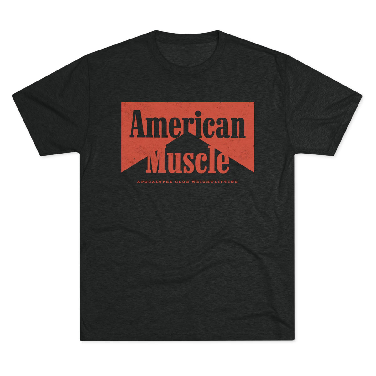 Western American Muscle Tri-Blend T-Shirt