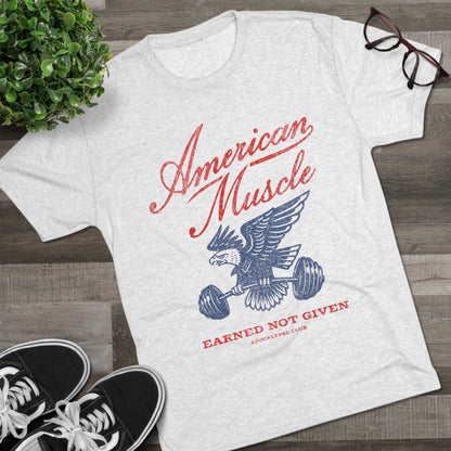 American Muscle Emblem Tri-Blend T-Shirt