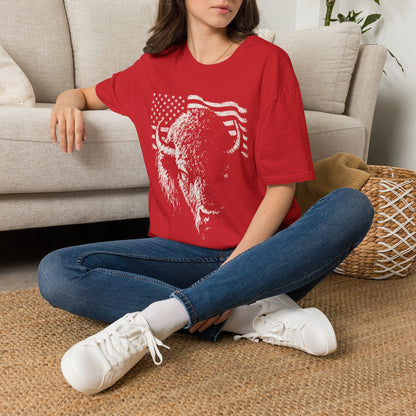 USA Bison Strength T-Shirt