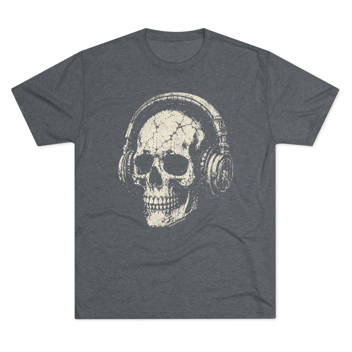 Locked In Skull Tri-Blend T-Shirt