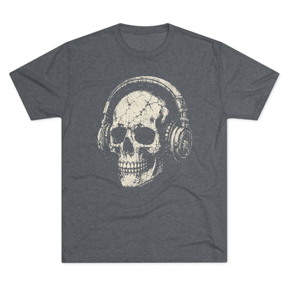 Locked In Skull Tri-Blend T-Shirt