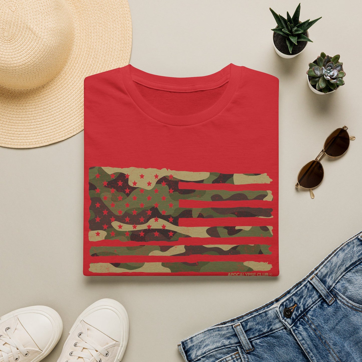 Camo Flag T-Shirt