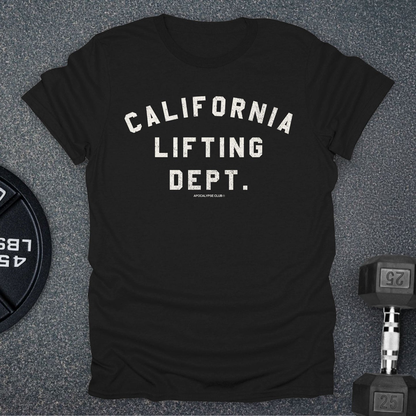 California Lifting Dept T-Shirt