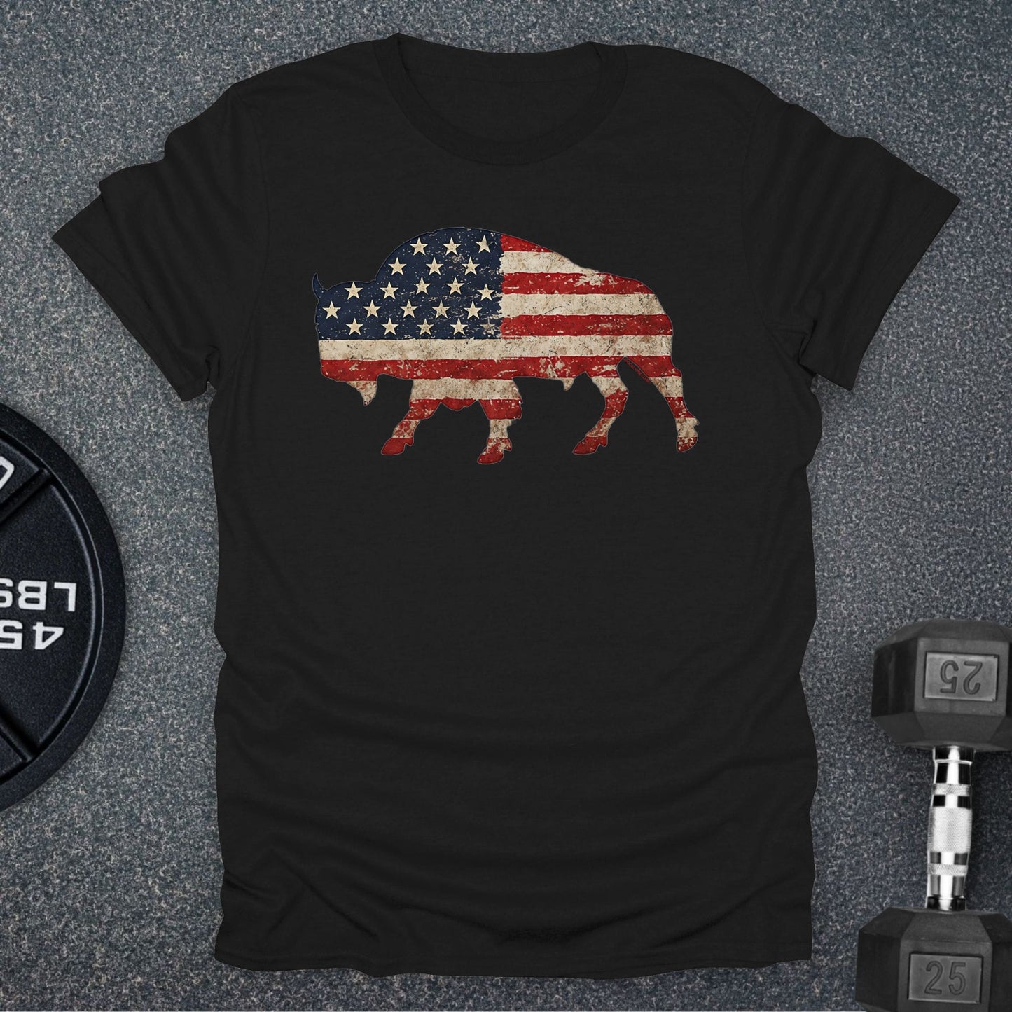USA Bison T-Shirt