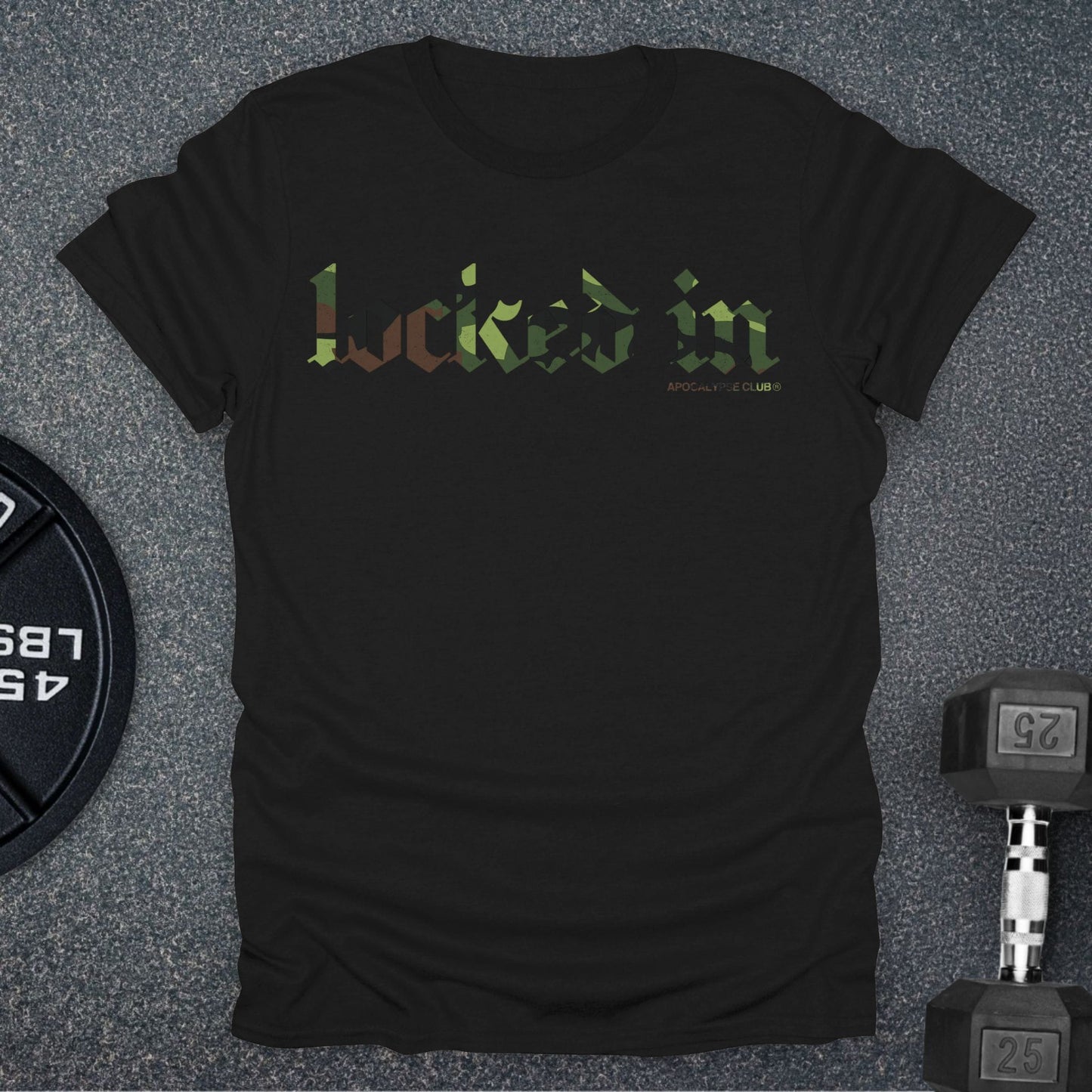 Locked In Camo T-Shirt