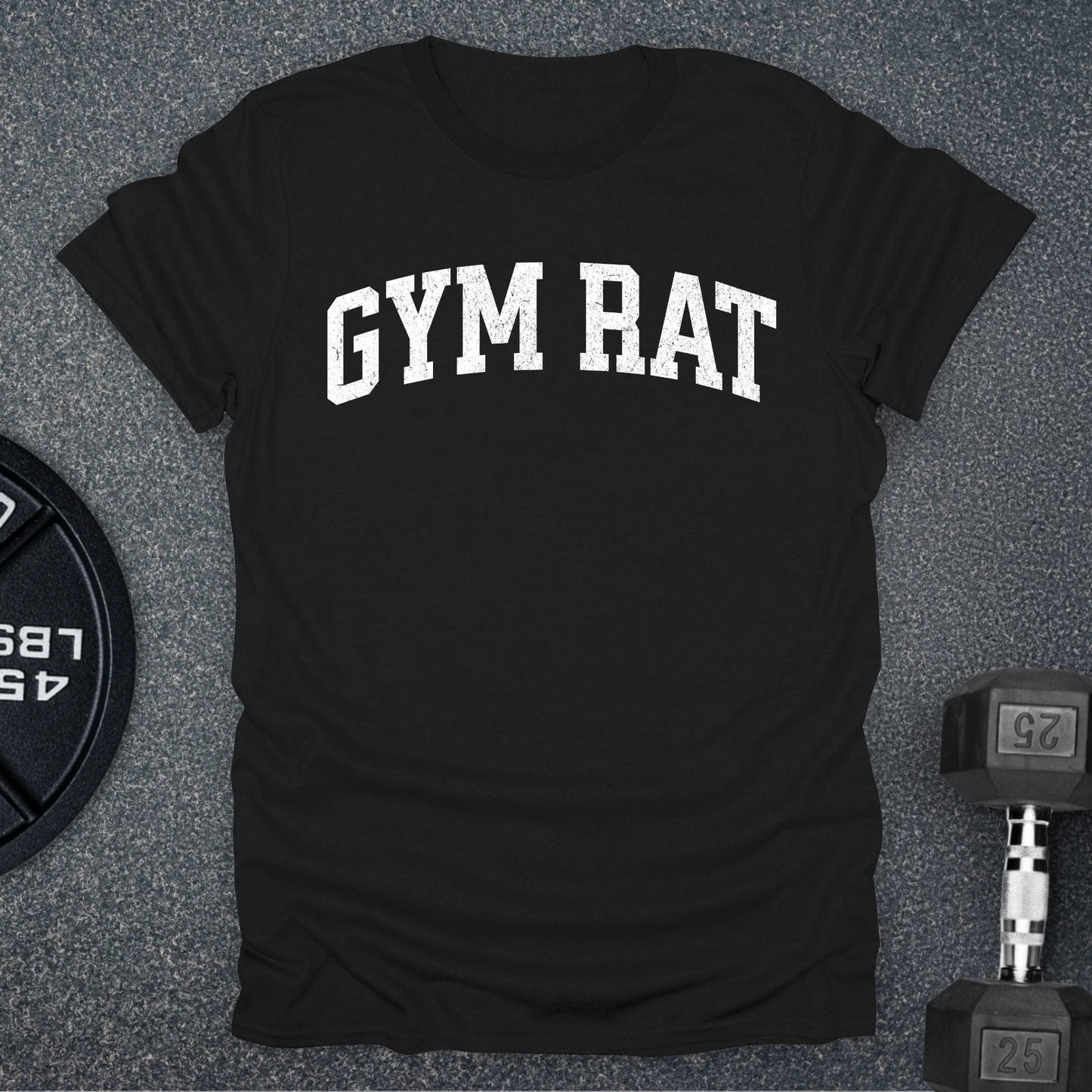 College Gym Rat T-Shirt
