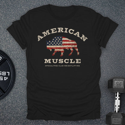 American Muscle Bison T-Shirt