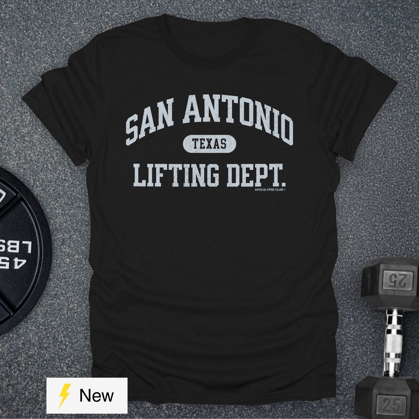 San Antonio Lifting Dept T-Shirt