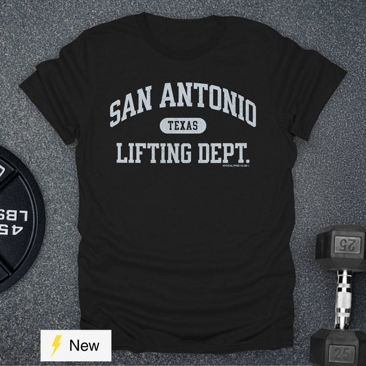 San Antonio Lifting Dept T-Shirt