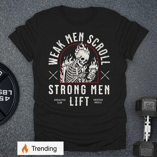 Weak Men Scroll T-Shirt
